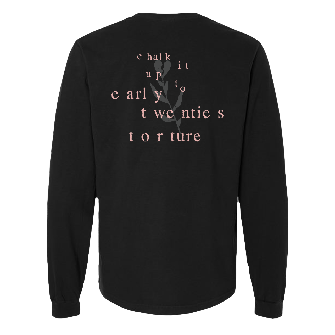 Lyrics Long Sleeve Tee