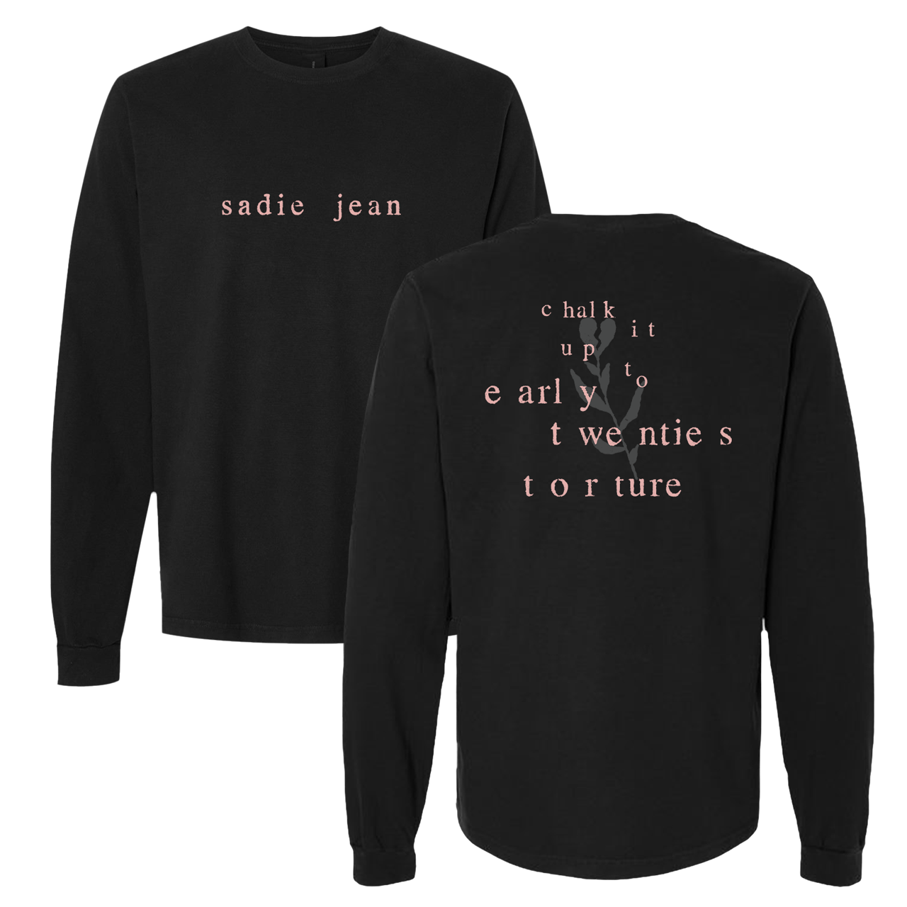 Lyrics Long Sleeve Tee